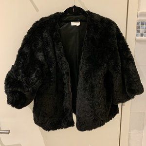 Club Monaco Faux Fur Coat